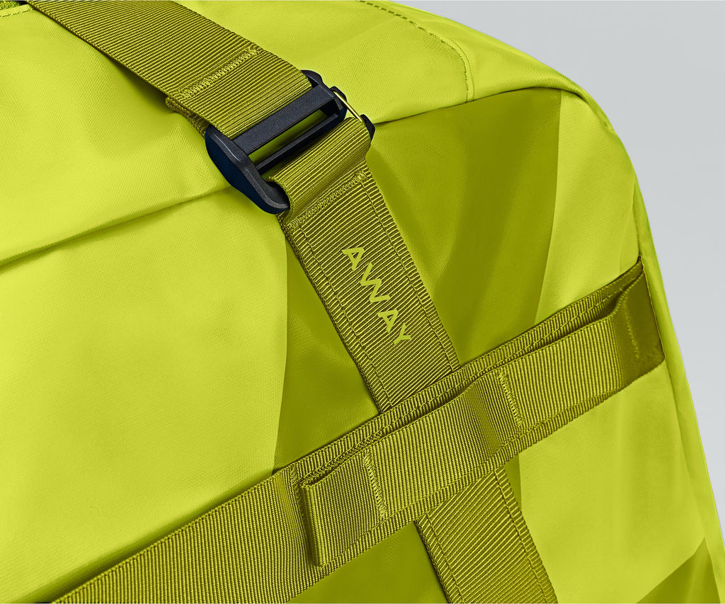 Away Active Duffle 55L Backpack - Atomic Celery