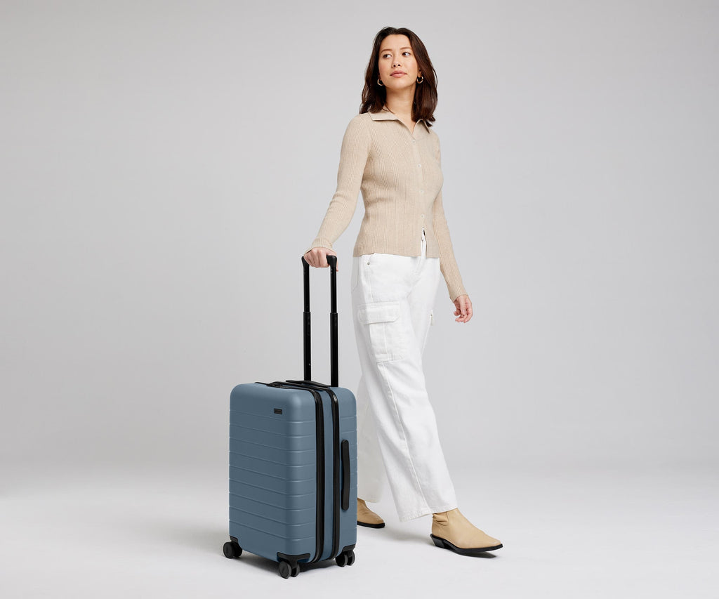 Away The Carry-On Flex Suitcase - Coast Blue (DTM)