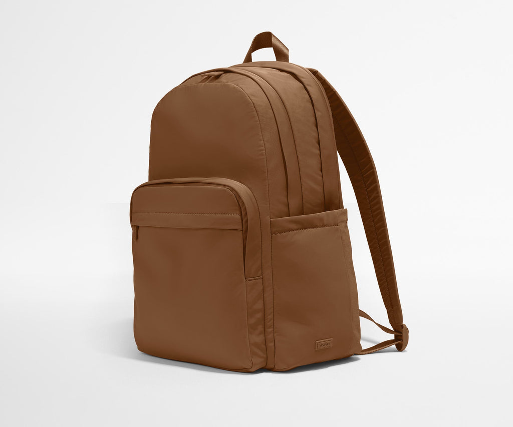Away Large Featherlight Backpack in Amaro Brown