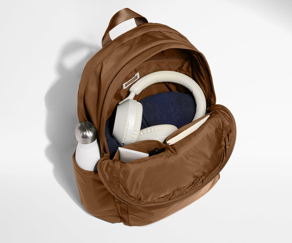 Away Large Featherlight Backpack in Amaro Brown