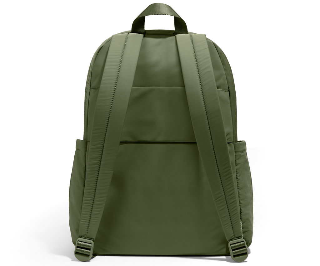 Away Large Featherlight Backpack in Olive Green
