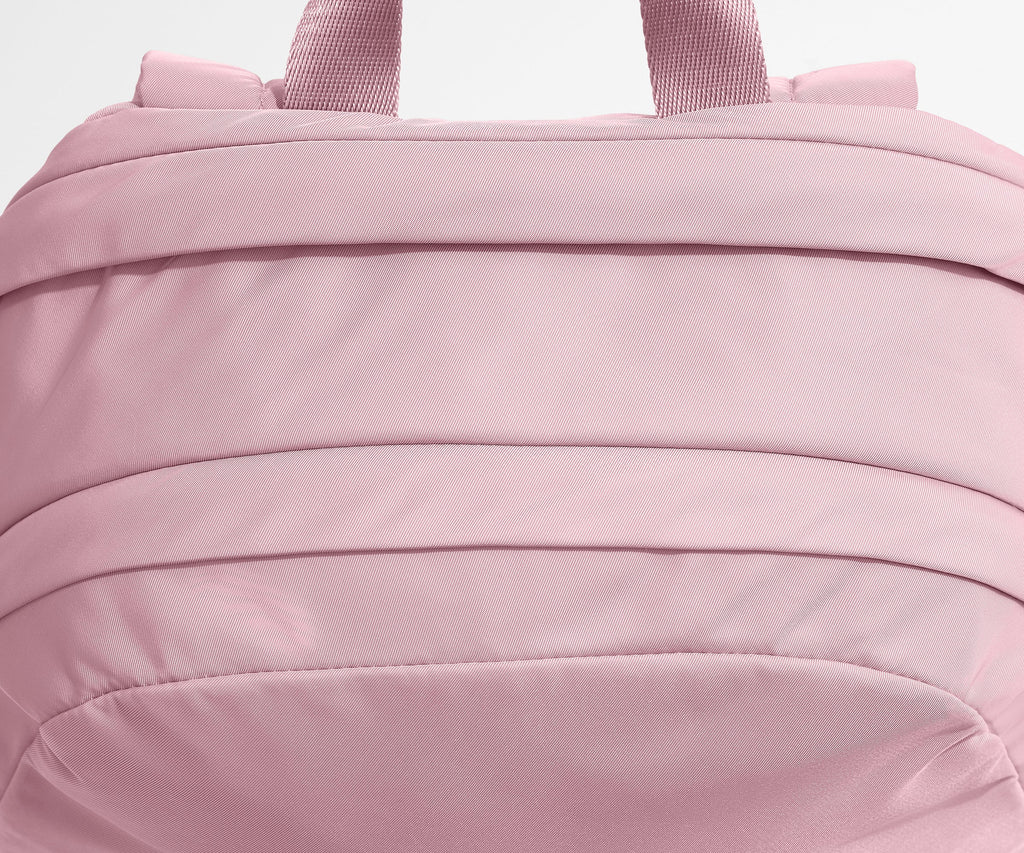 Away Large Featherlight Backpack in Glacial Pink