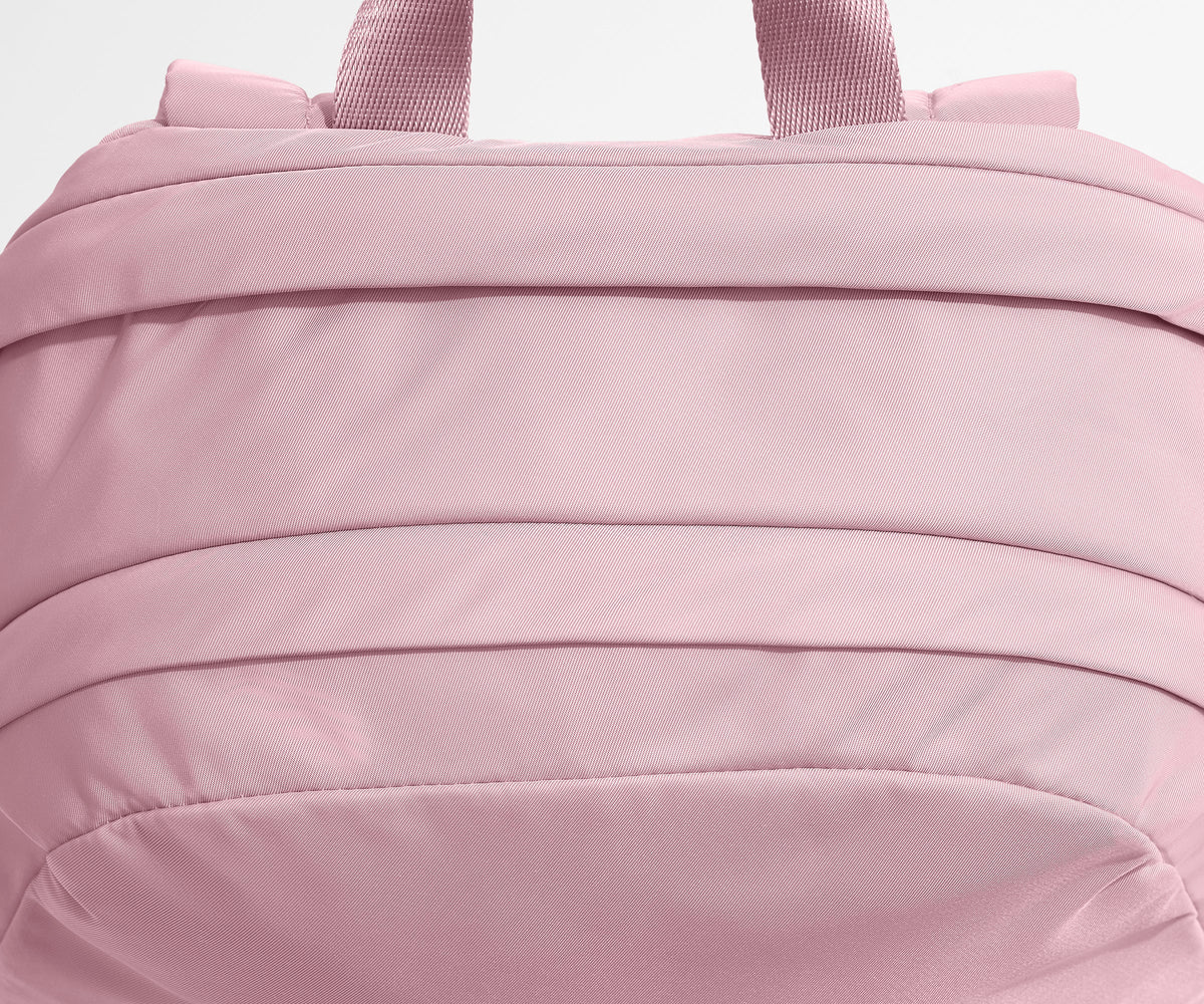 Away Large Featherlight Backpack in Glacial Pink