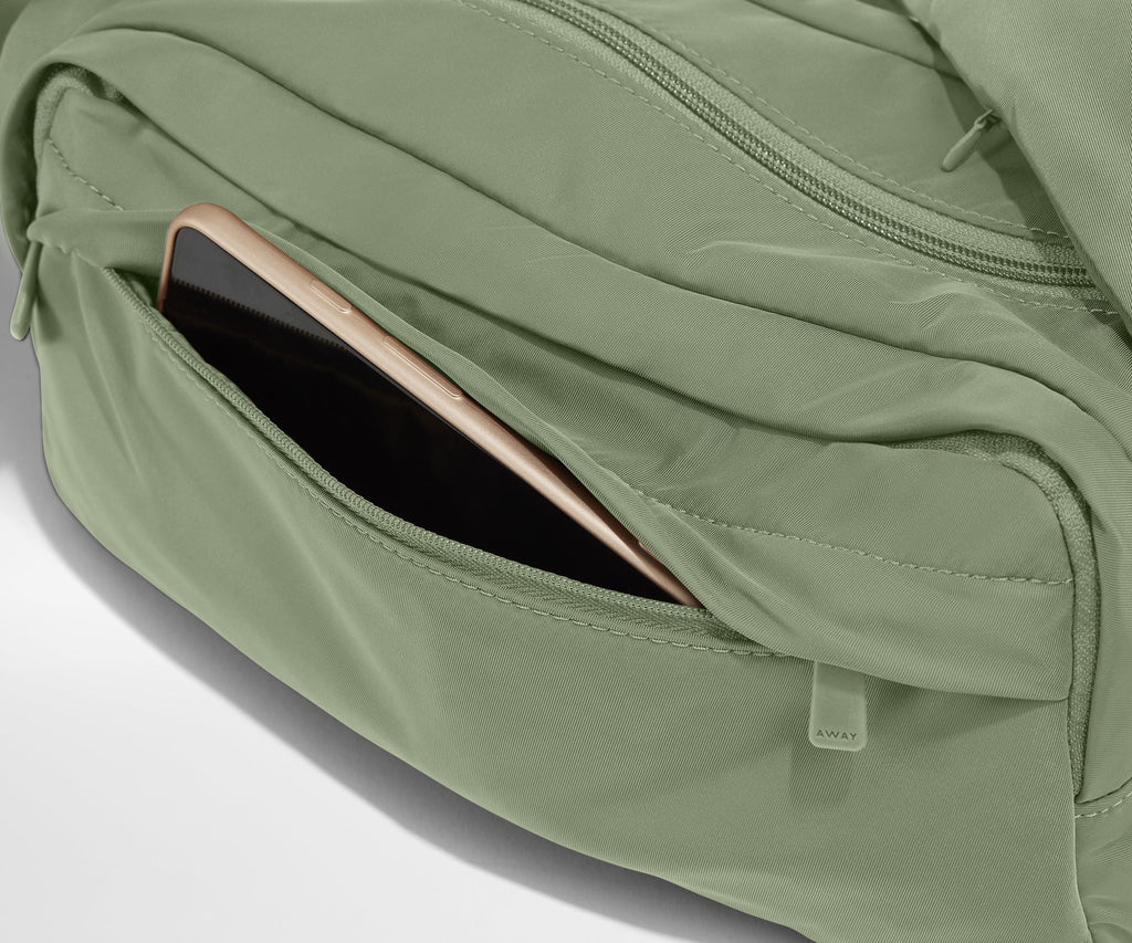 Away Featherlight Cargo Pack Crossbody Bag - Sage Green