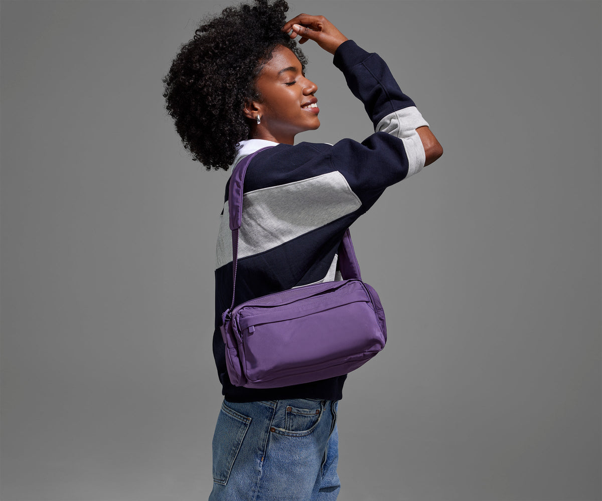 Away Featherlight Cargo Pack Crossbody Bag - Misty Purple