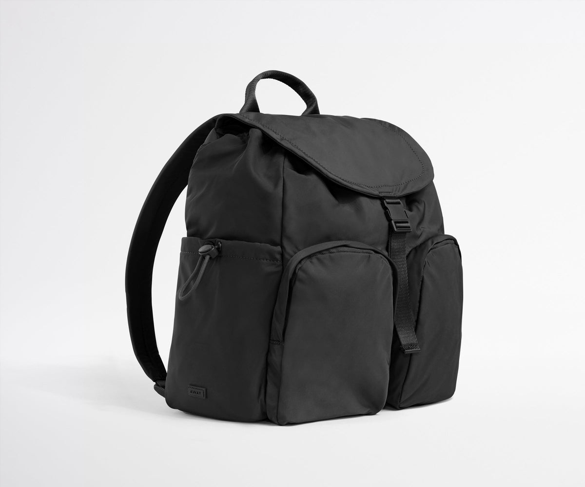 Away Featherlight Cargo Backpack in Jet Black