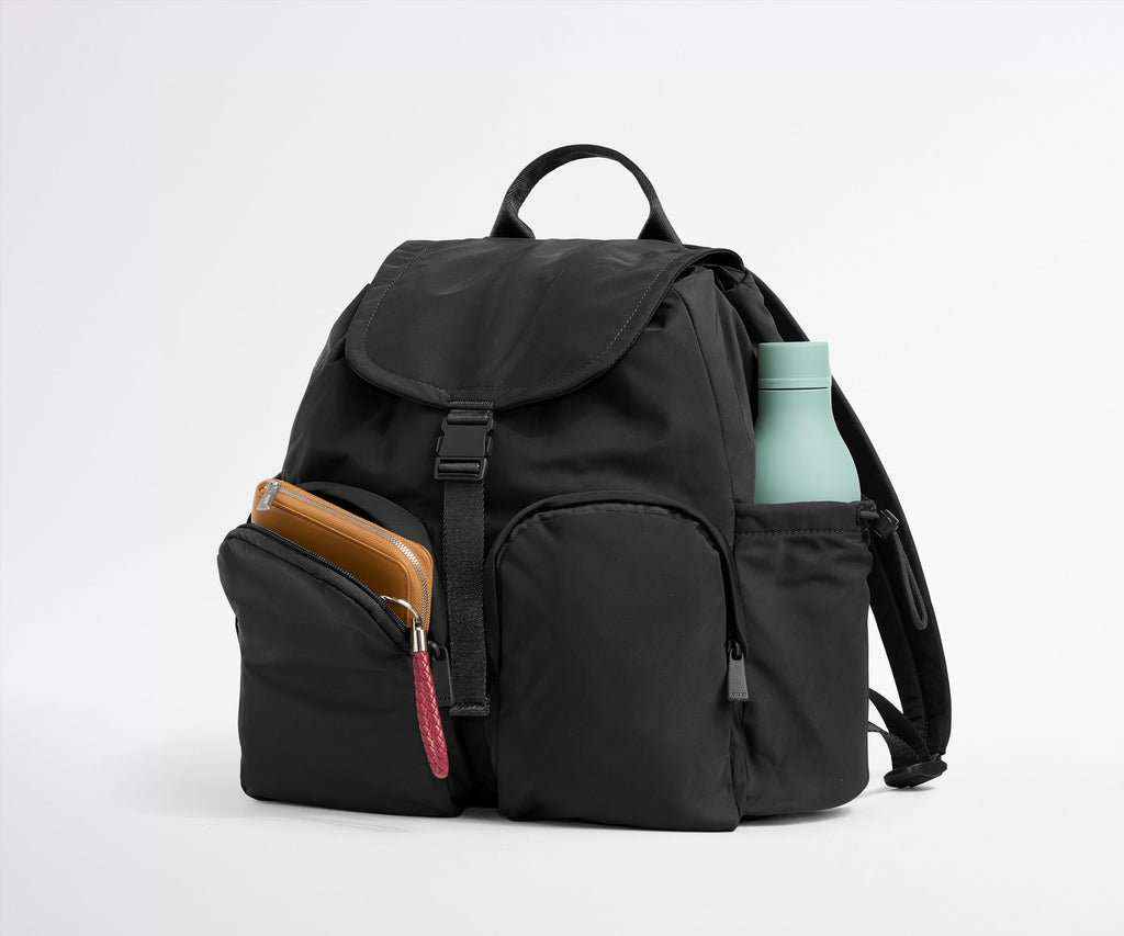 Away Featherlight Cargo Backpack in Jet Black