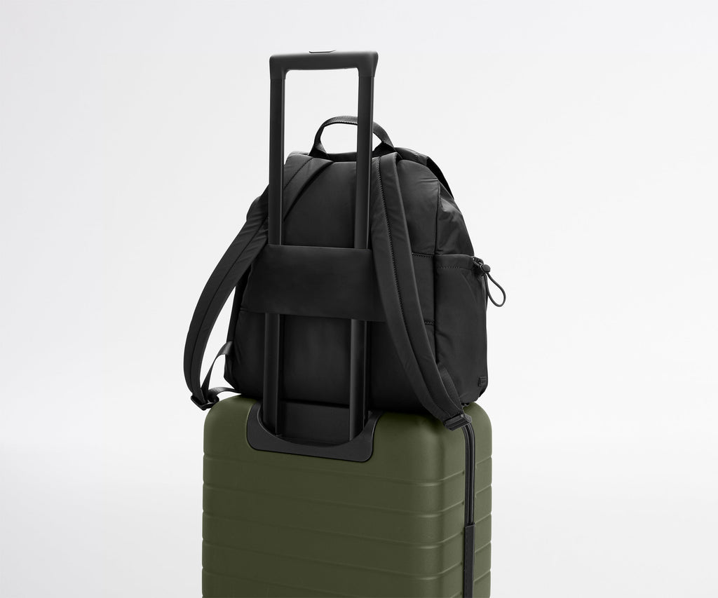 Away Featherlight Cargo Backpack in Jet Black