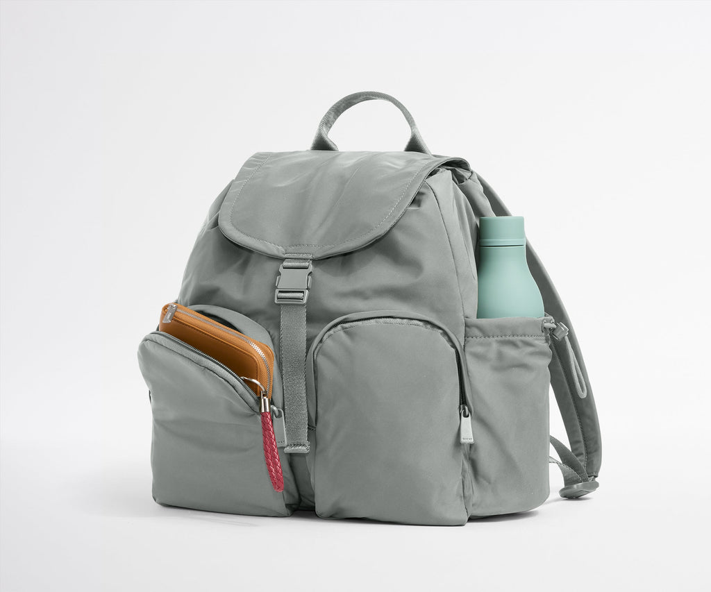 Away Featherlight Cargo Backpack in Nordic Gray