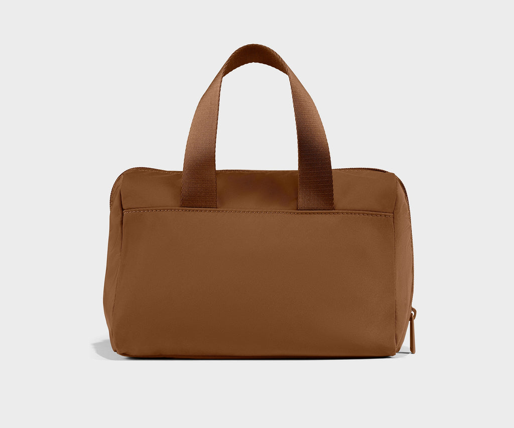 Away Featherlight Daily Cosmetic Case Toiletry Bag - Amaro Brown