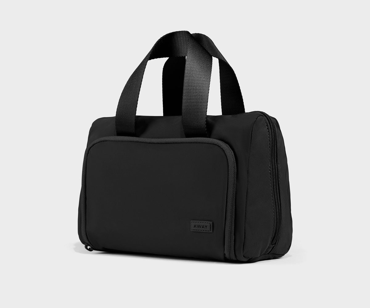 Away Featherlight Daily Cosmetic Case Toiletry Bag - Jet Black