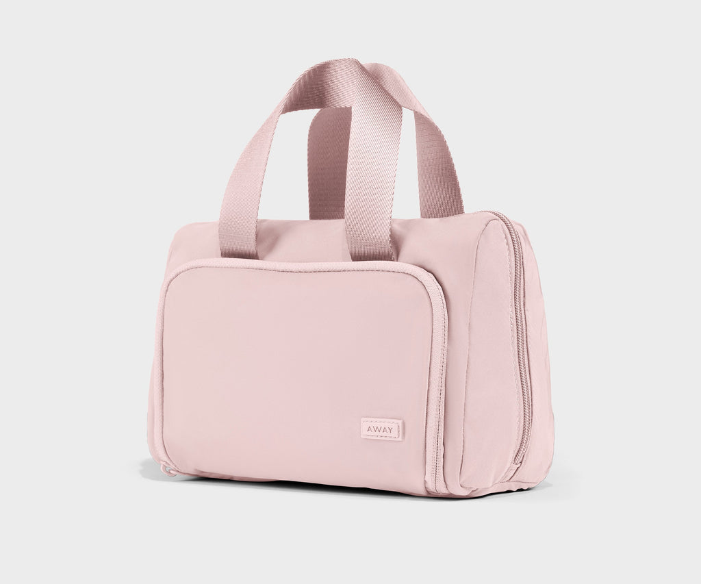 Away Featherlight Daily Cosmetic Case Toiletry Bag - Blush Pink