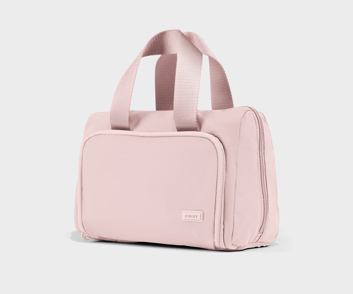 Away Featherlight Daily Cosmetic Case Toiletry Bag - Blush Pink