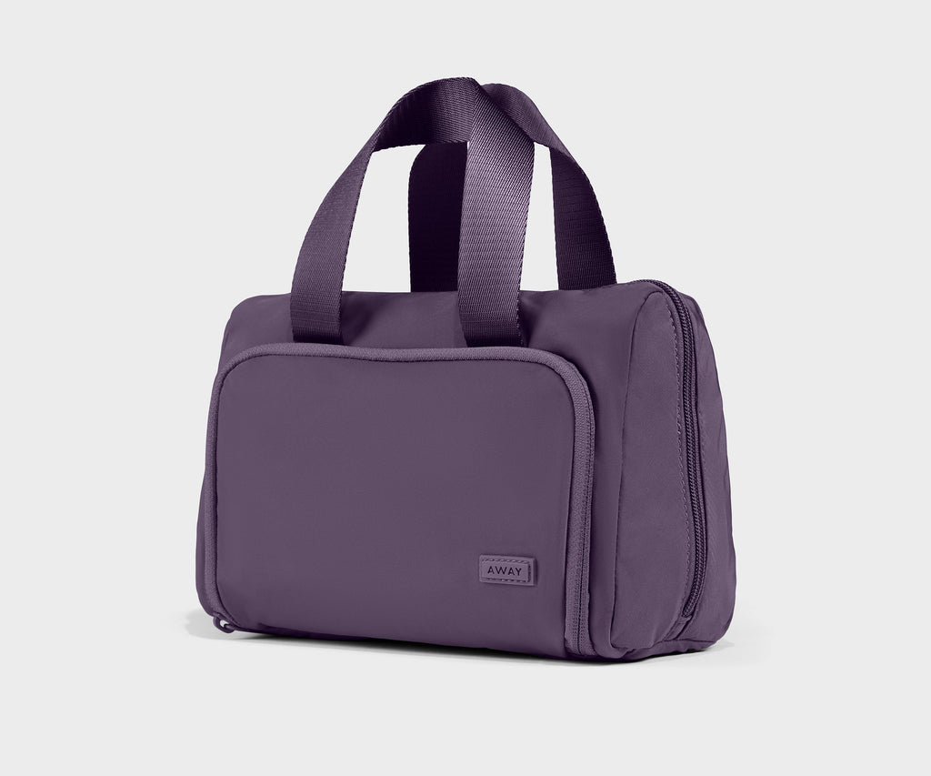 Away Featherlight Daily Cosmetic Case Toiletry Bag - Misty Purple