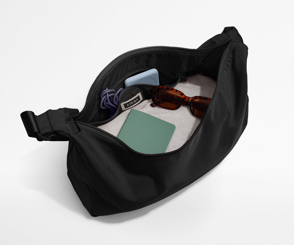 Away Featherlight Crossbody Crossbody Bag - Jet Black