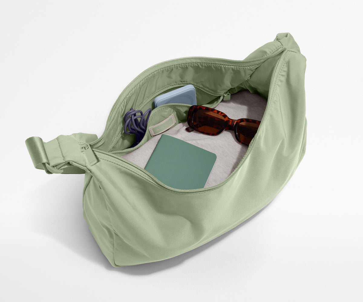 Away Featherlight Crossbody Crossbody Bag - Sage Green