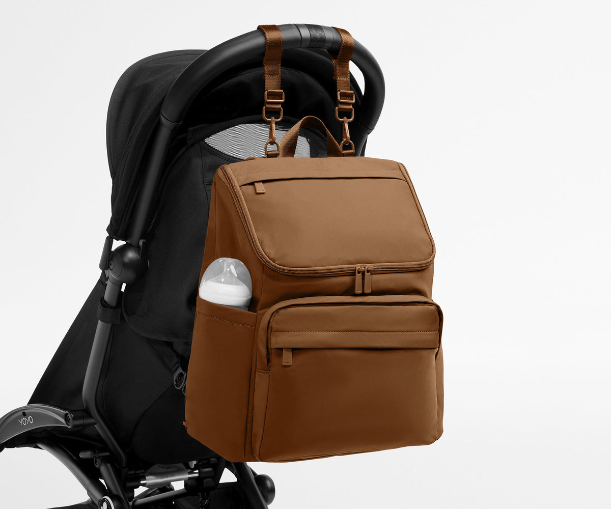 Away Featherlight Diaper Backpack Diaper Bag - Amaro Brown