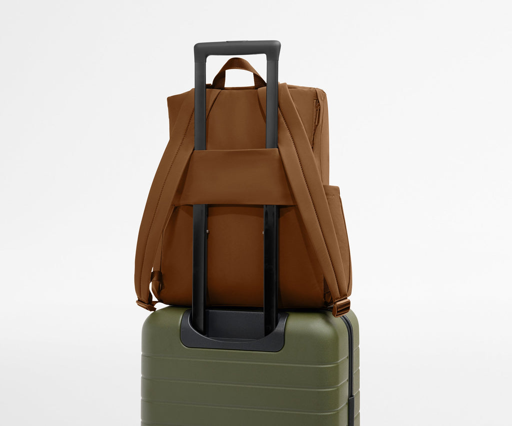 Away Featherlight Diaper Backpack Diaper Bag - Amaro Brown