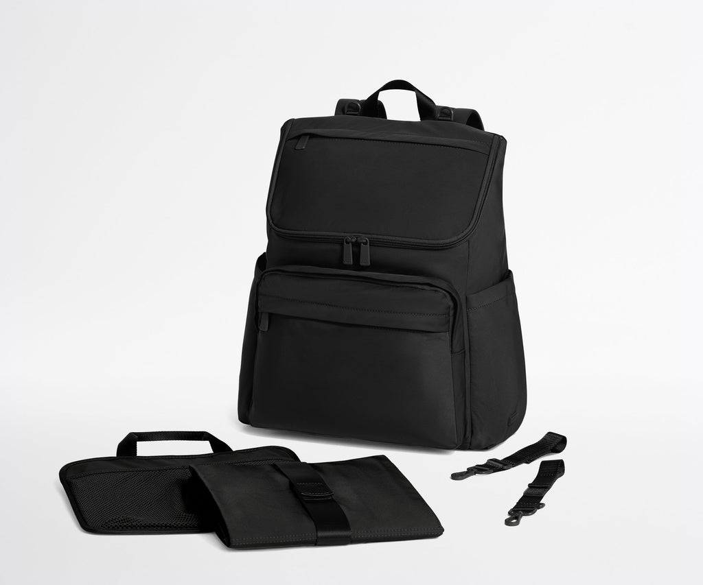 Away Featherlight Diaper Backpack Diaper Bag - Jet Black