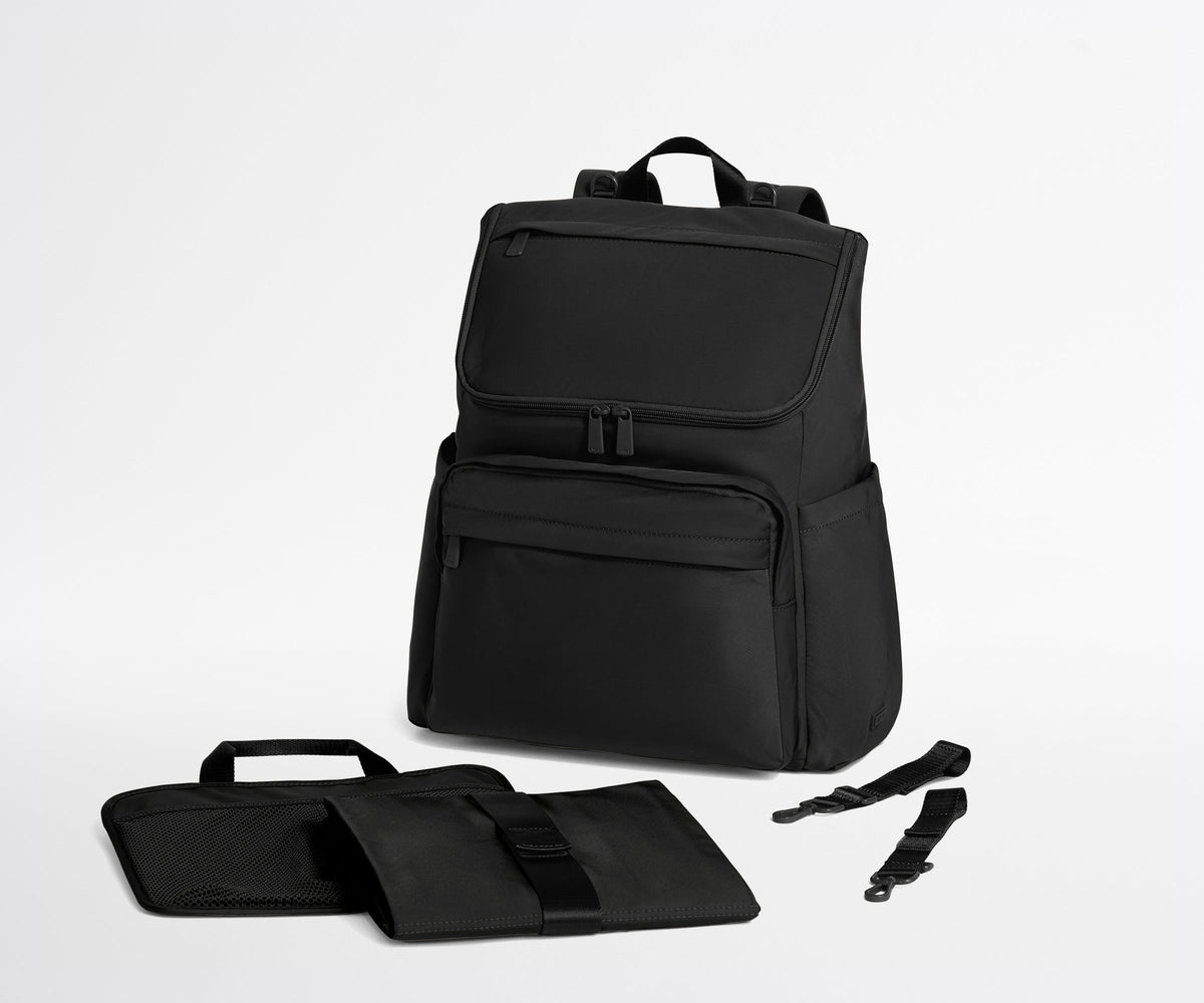 Away Featherlight Diaper Backpack Diaper Bag - Jet Black