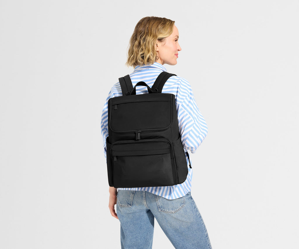 Away Featherlight Diaper Backpack Diaper Bag - Jet Black