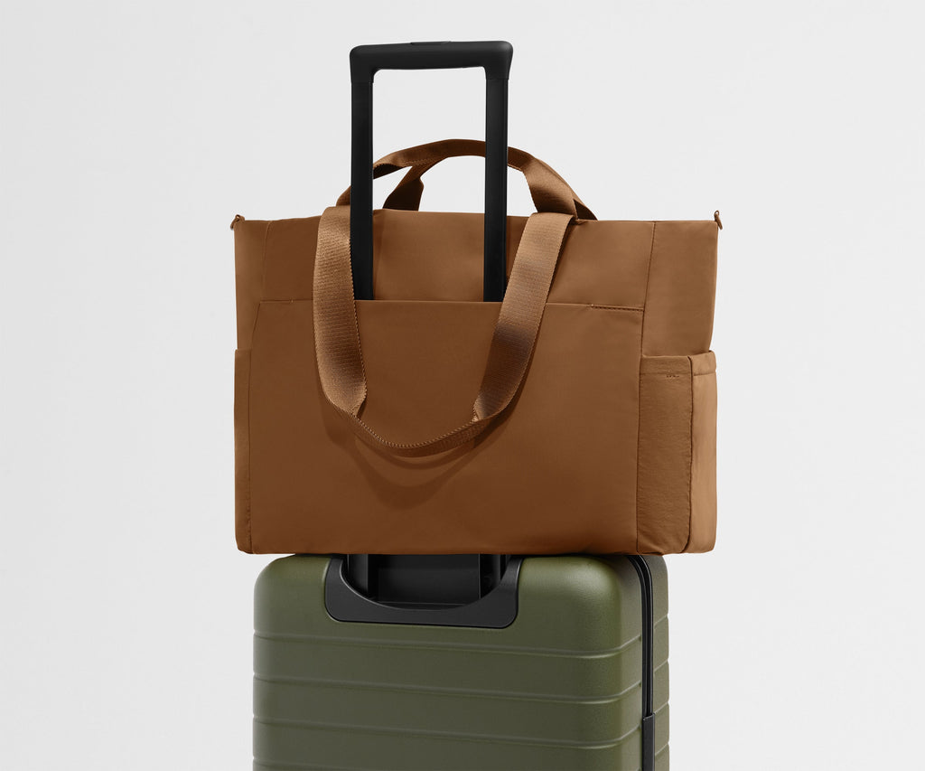 Away Featherlight Diaper Tote Diaper Bag - Amaro Brown