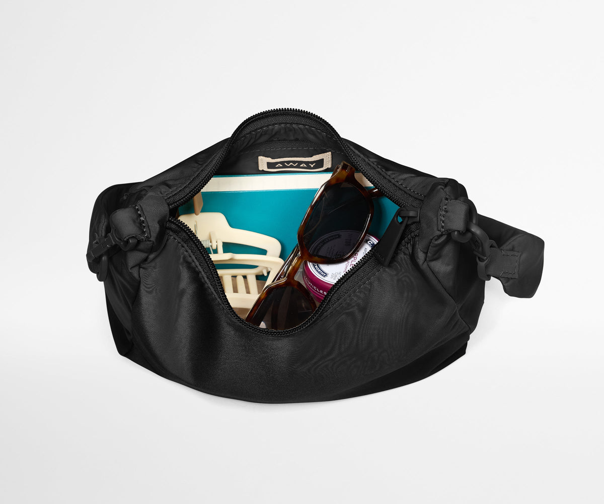 Away Featherlight Duo Crossbody Crossbody Bag - Jet Black