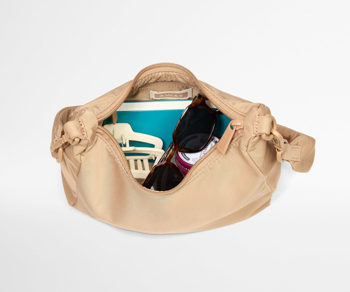 Away Featherlight Duo Crossbody Crossbody Bag - Camel Brown