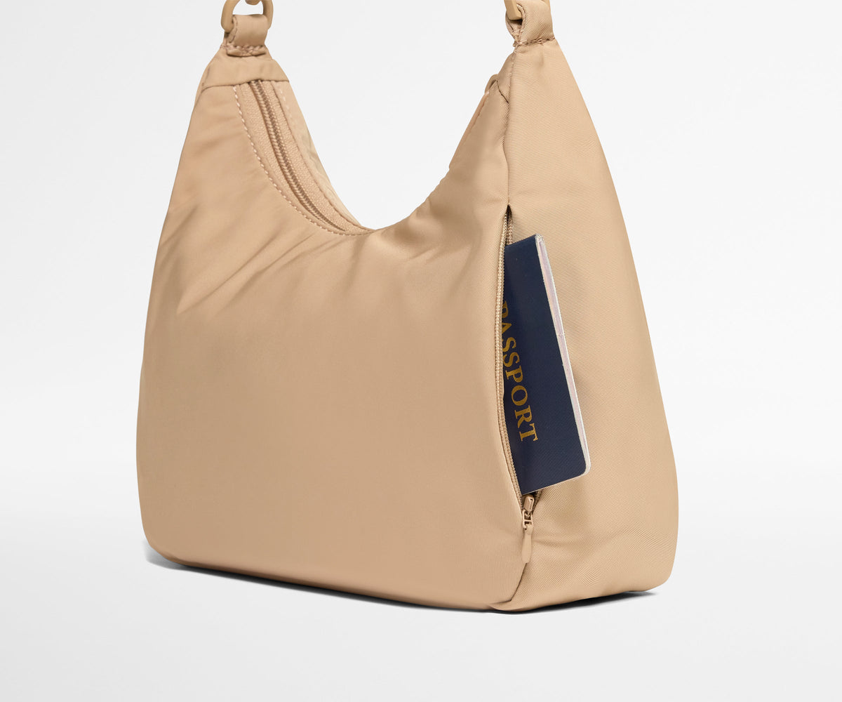 Away Featherlight Duo Crossbody Crossbody Bag - Camel Brown
