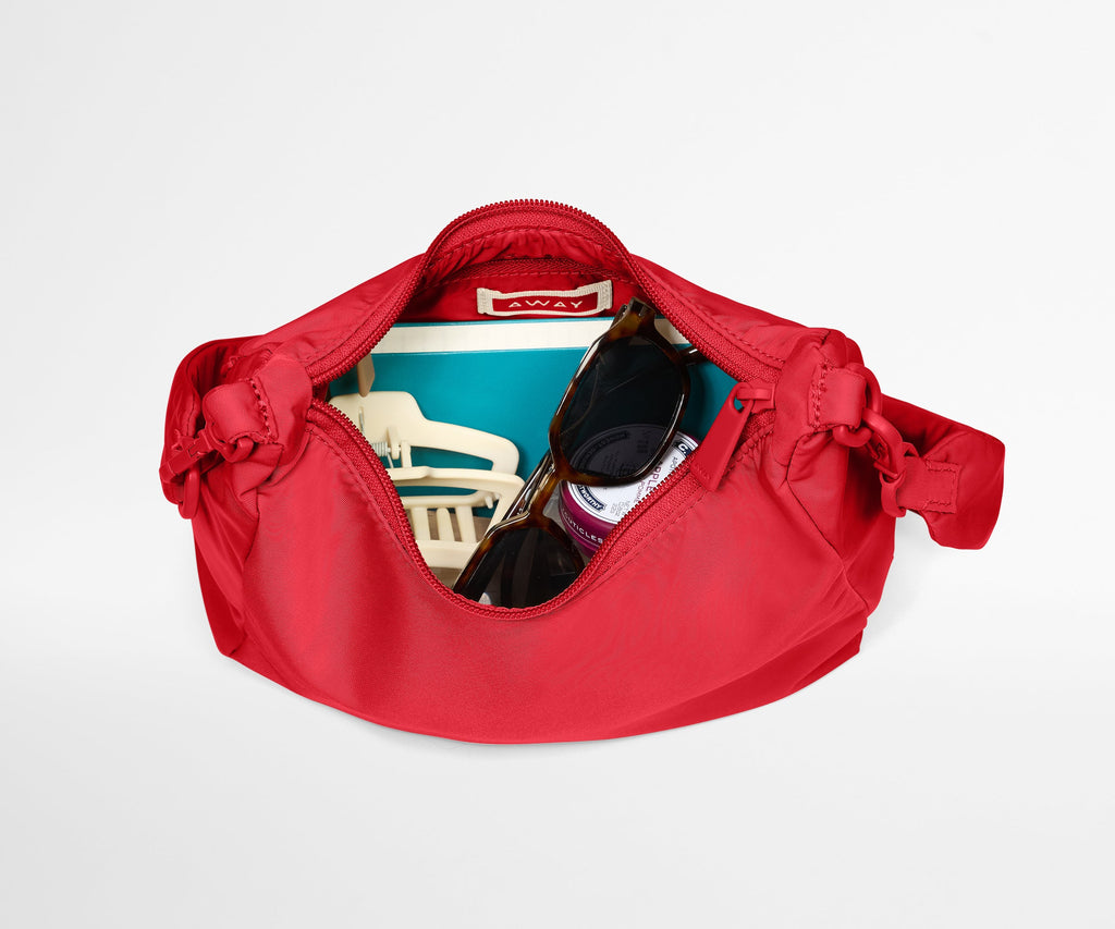 Away Featherlight Duo Crossbody Crossbody Bag - Cherry Red