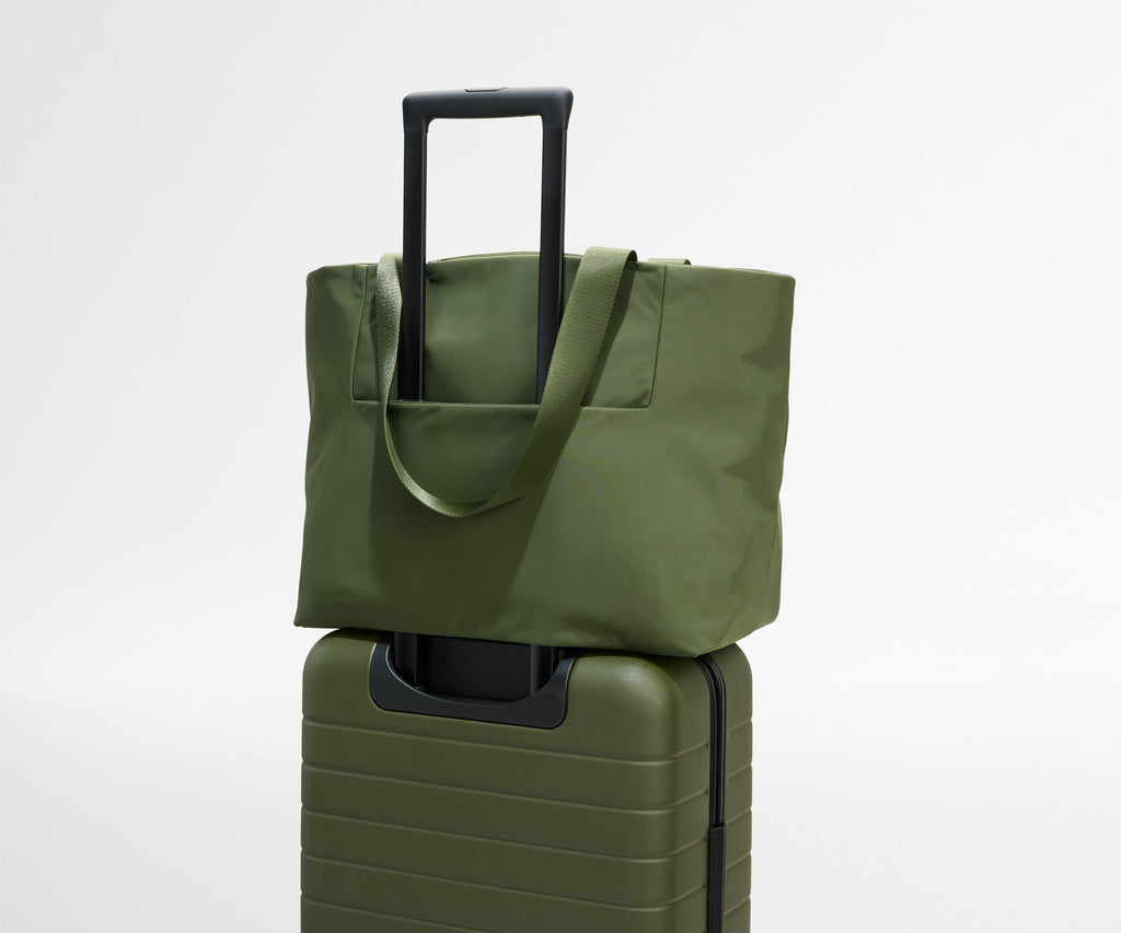 Away Featherlight Tote Tote Bag - Olive Green