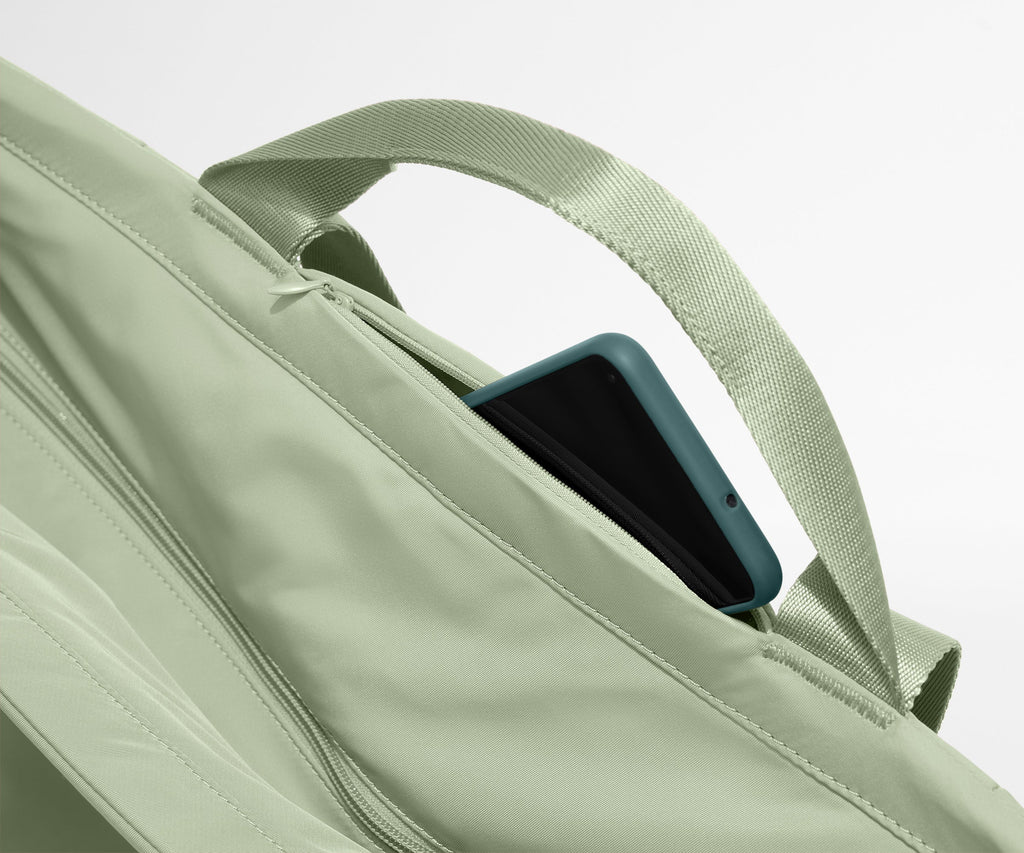 Away Large Featherlight Tote Tote Bag - Sage Green