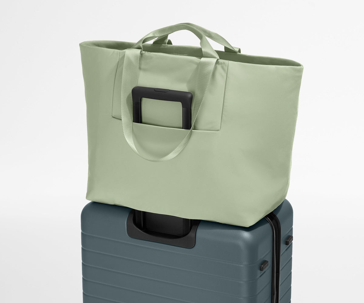 Away Large Featherlight Tote Tote Bag - Sage Green