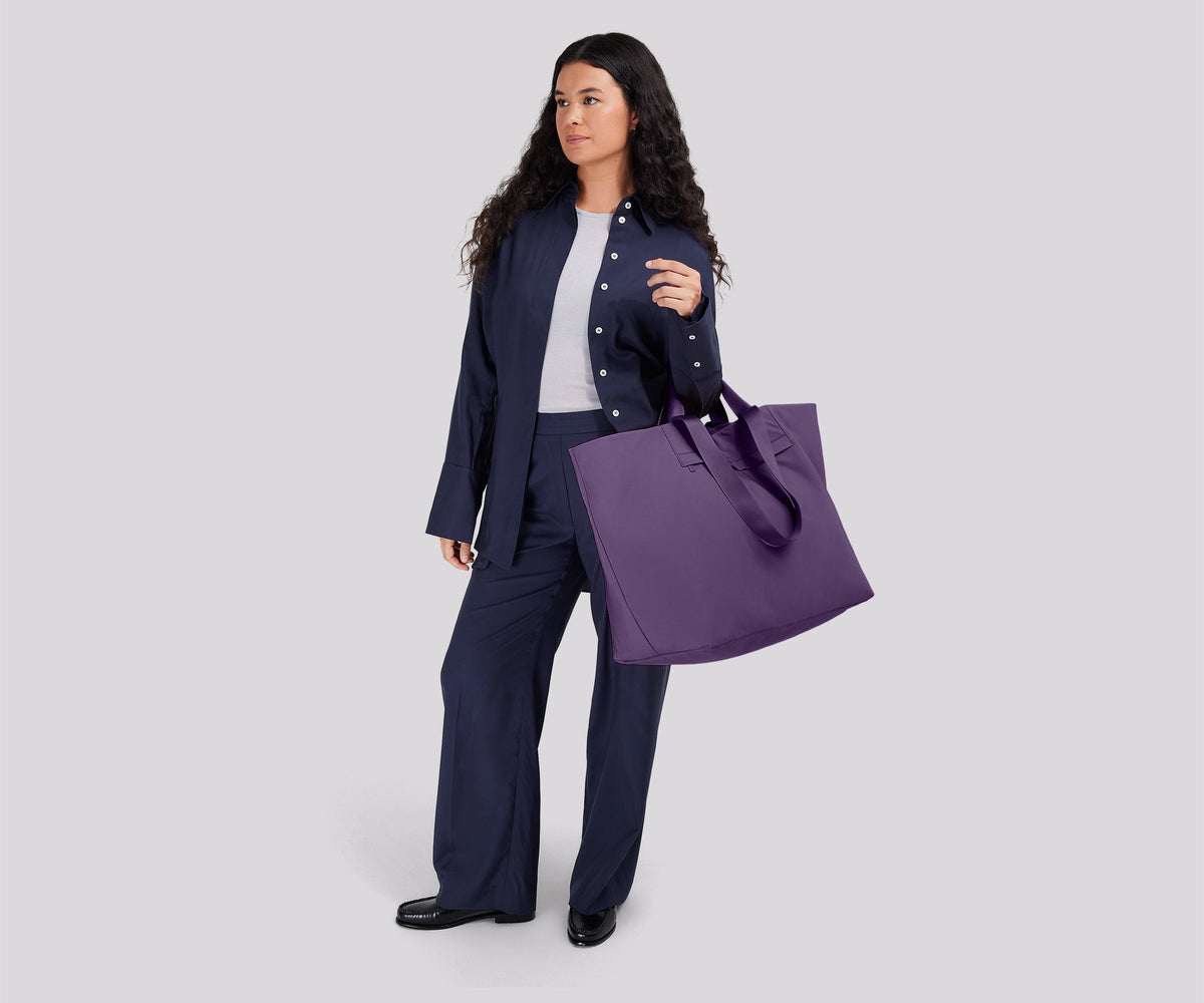 Away Large Featherlight Tote Tote Bag - Misty Purple
