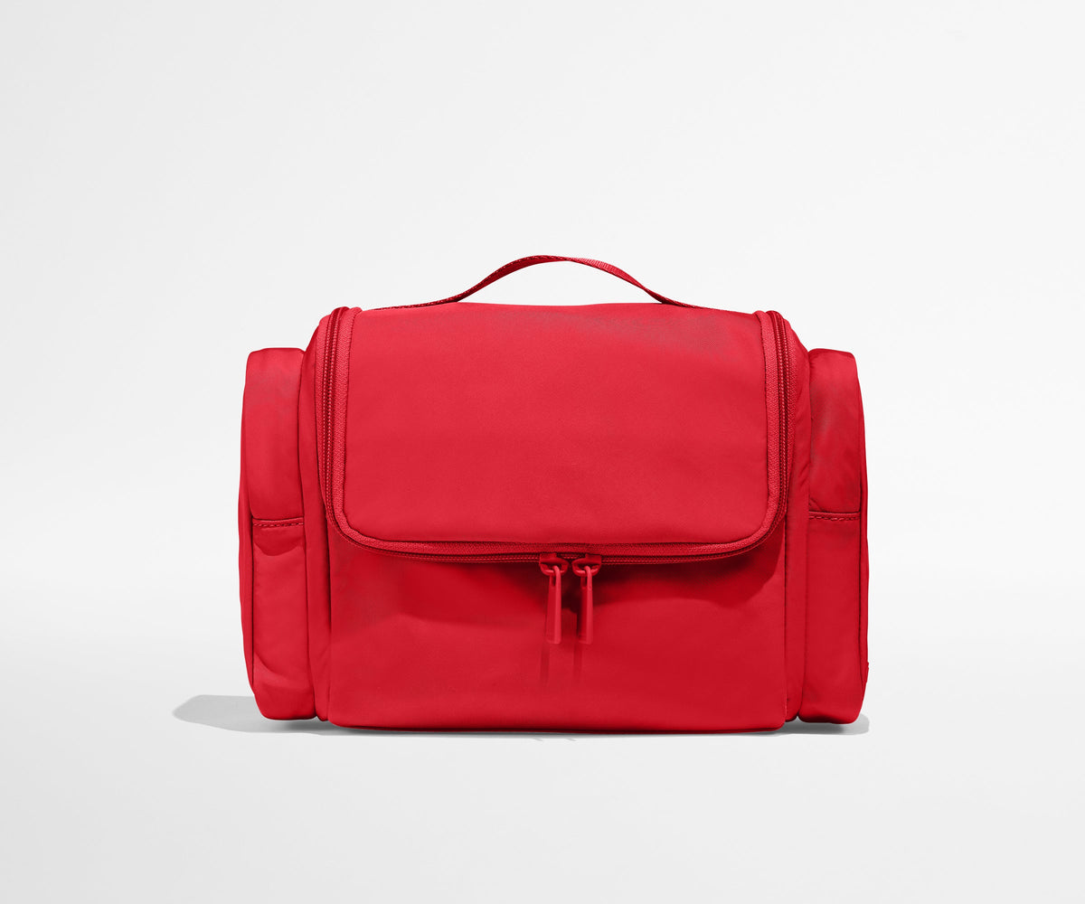 Away Featherlight Hanging Travel Vanity Travel Accessory - Cherry Red