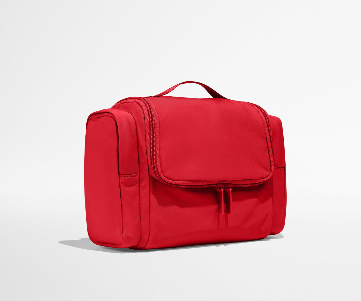Away Featherlight Hanging Travel Vanity Travel Accessory - Cherry Red