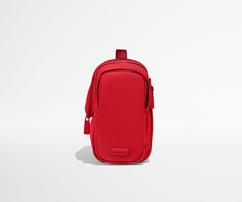 Away Featherlight Hanging Travel Vanity Travel Accessory - Cherry Red