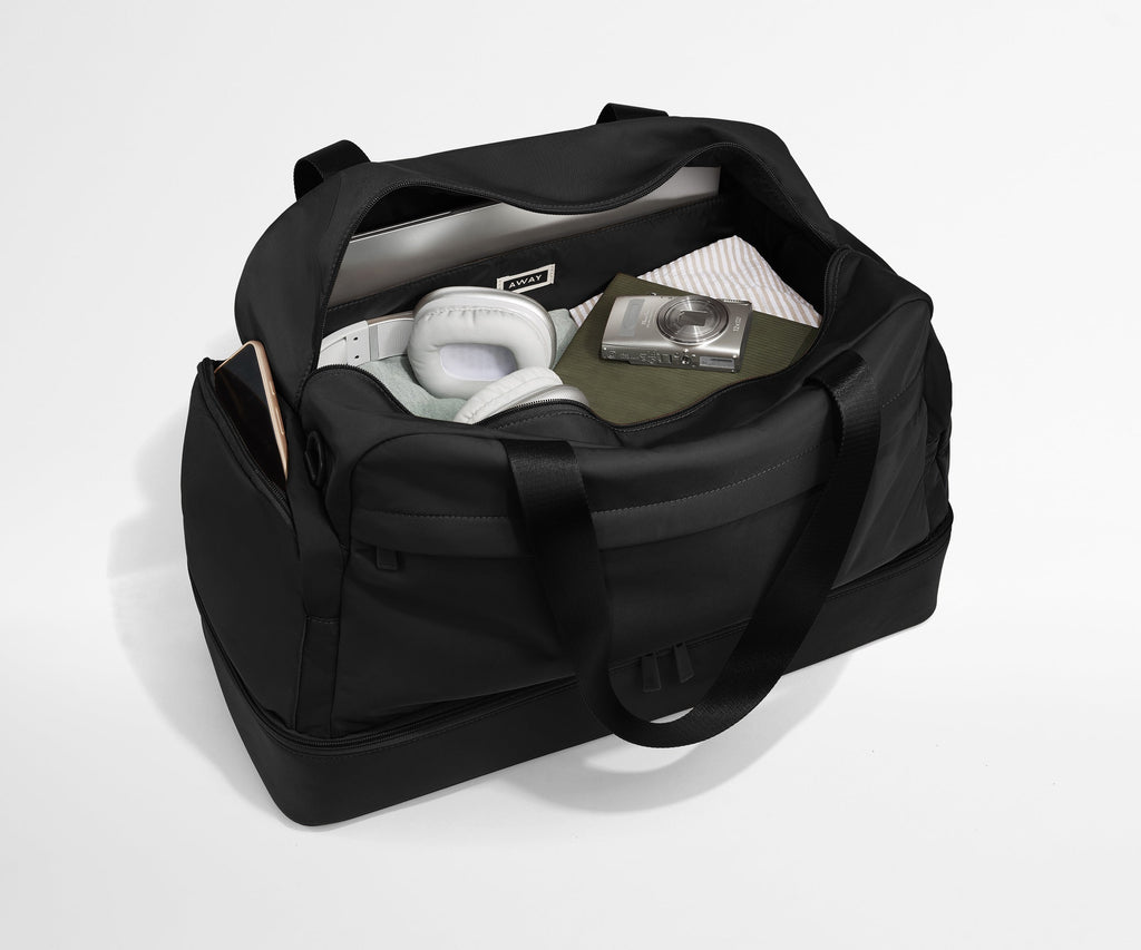 Away Featherlight Weekender Crossbody Bag - Jet Black