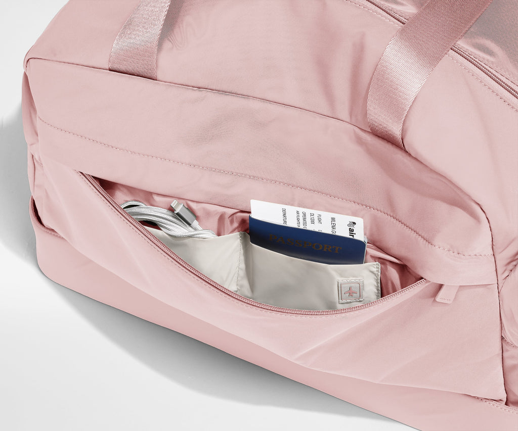 Away Featherlight Weekender Crossbody Bag - Blush Pink