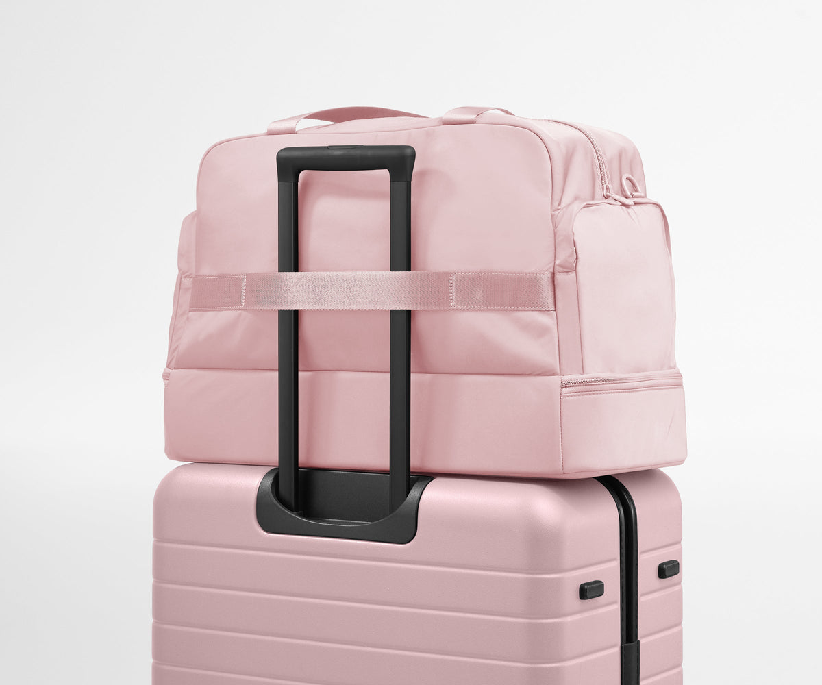 Away Featherlight Weekender Crossbody Bag - Blush Pink