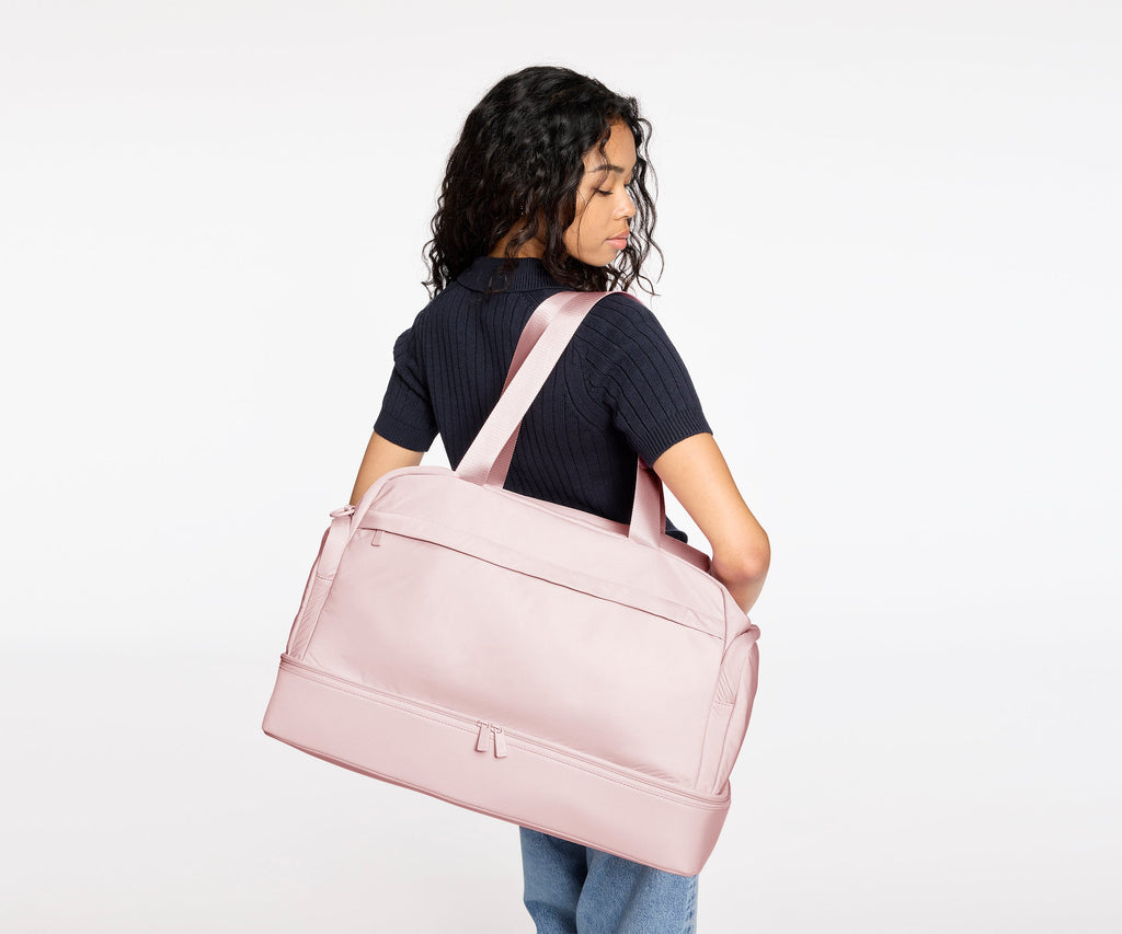Away Featherlight Weekender Crossbody Bag - Blush Pink