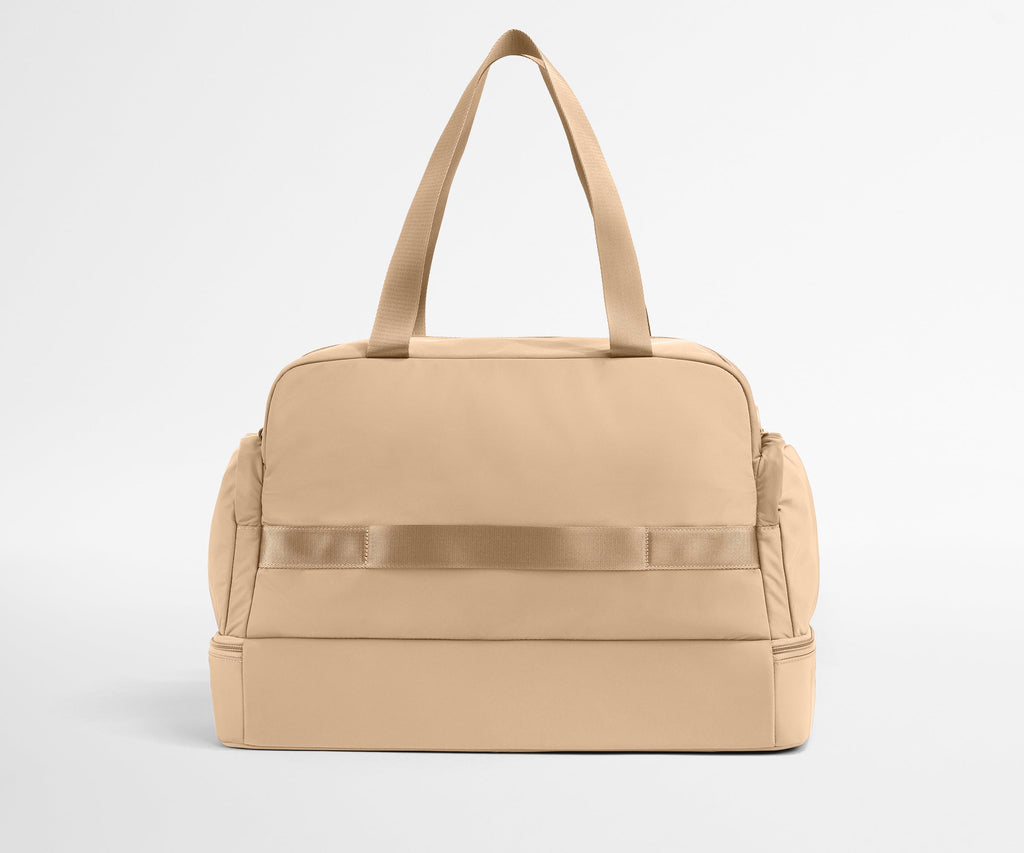 Away Featherlight Weekender Crossbody Bag - Camel Brown