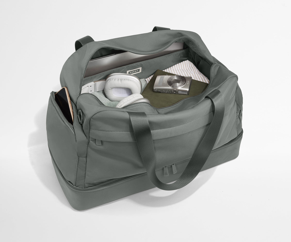 Away Featherlight Weekender Crossbody Bag - Nordic Gray