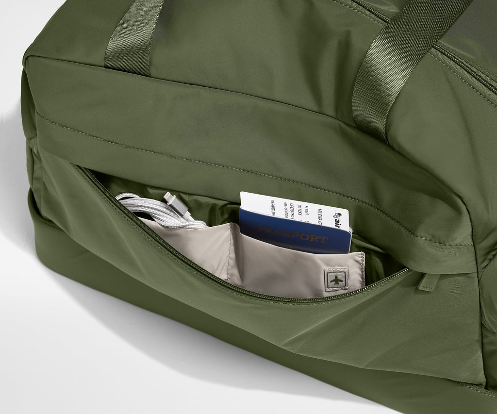 Away Featherlight Weekender Crossbody Bag - Olive Green