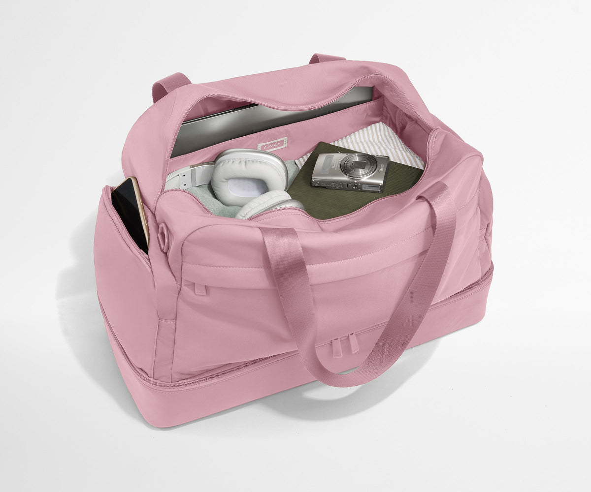 Away Featherlight Weekender Crossbody Bag - Glacial Pink