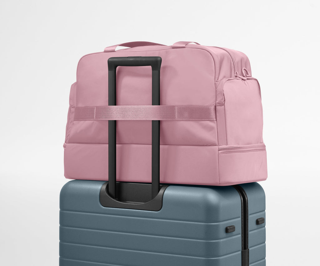 Away Featherlight Weekender Crossbody Bag - Glacial Pink