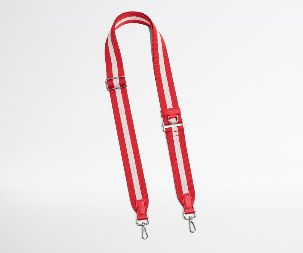 Away Crossbody Strap Crossbody Bag - Red Stripe