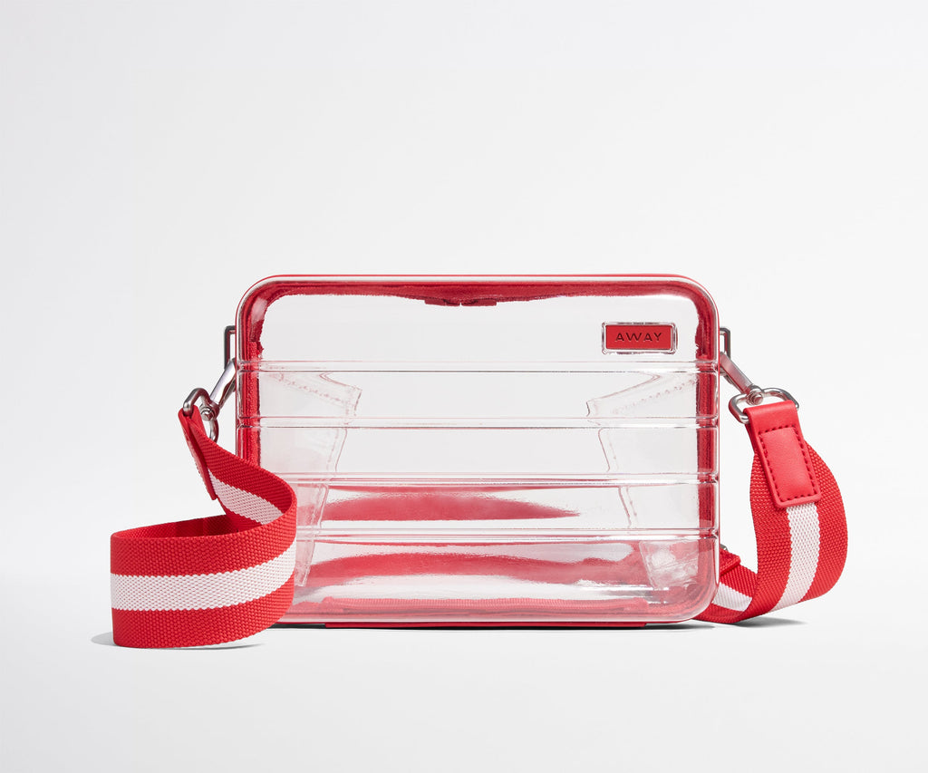 Away Crossbody Strap Crossbody Bag - Red Stripe