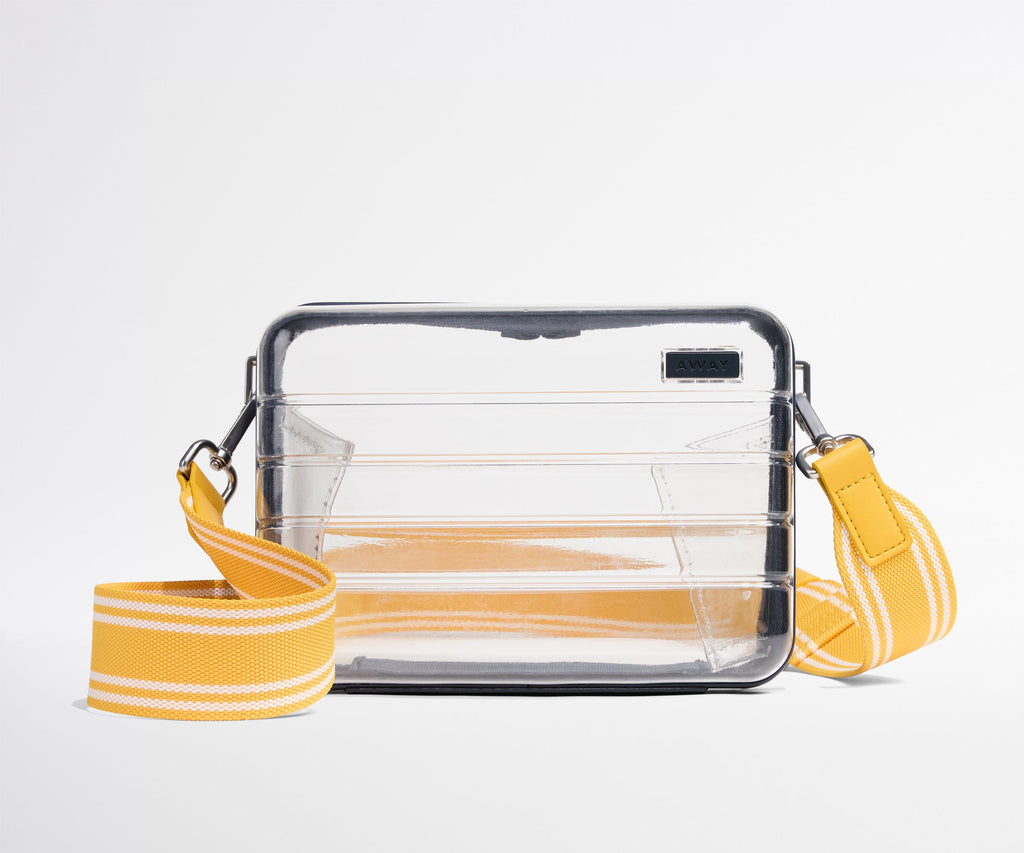 Away Crossbody Strap Crossbody Bag - Yellow Stripe