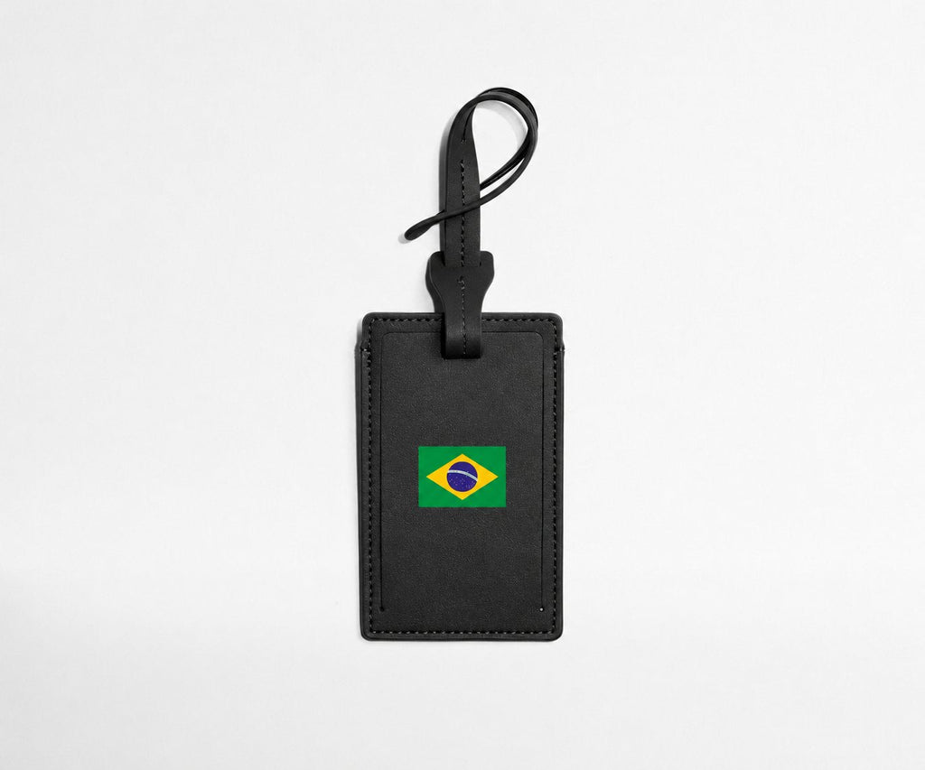 Away Match Day Luggage Tag in Brazil (Flag)